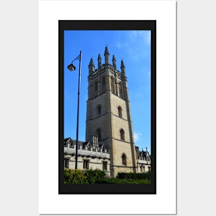 Magdalen College Chapel Tower, Oxford, UK Posters and Art